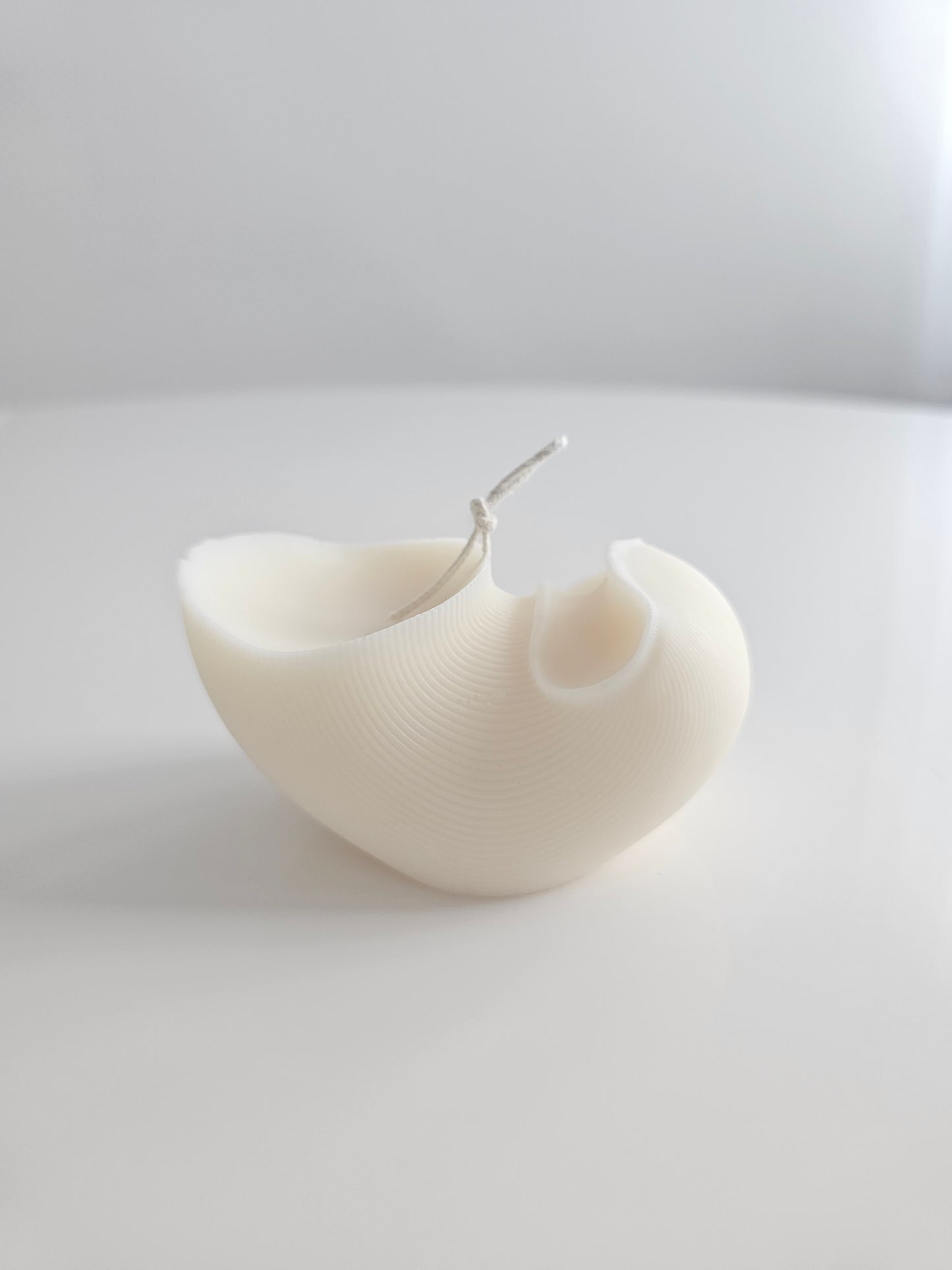 Conch Muschelkerze klein - Artful Candle