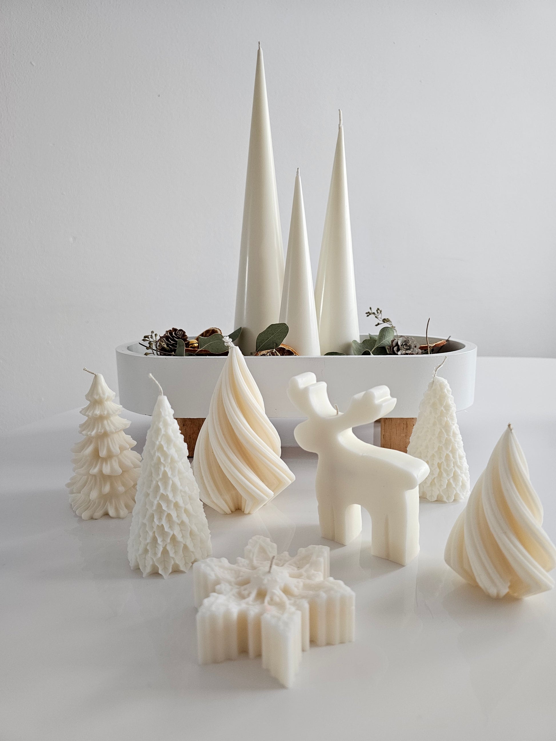 Nordic Peaks - Dreierset - Artful Candle