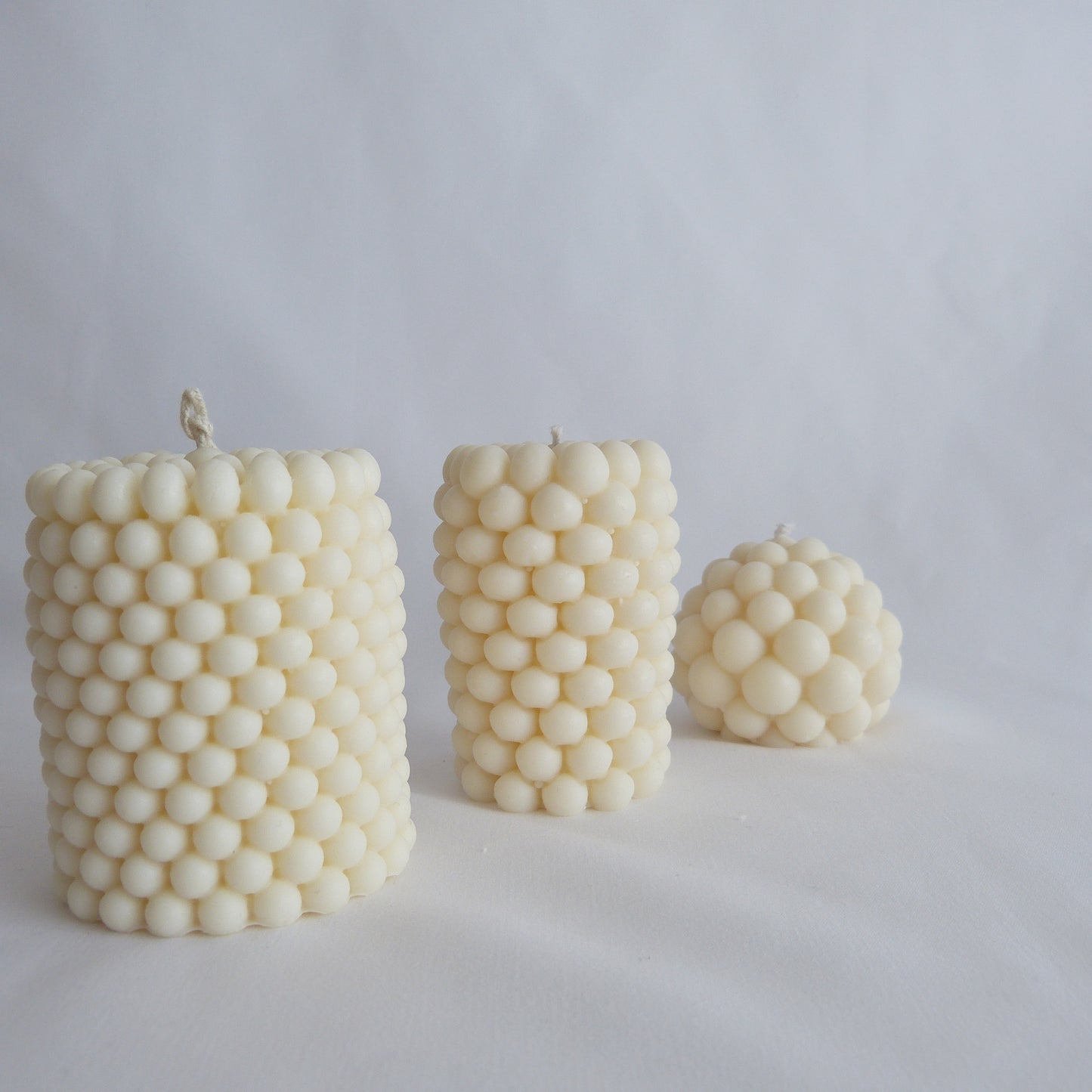 Perlen Kerzen 3 Set - Artful Candle