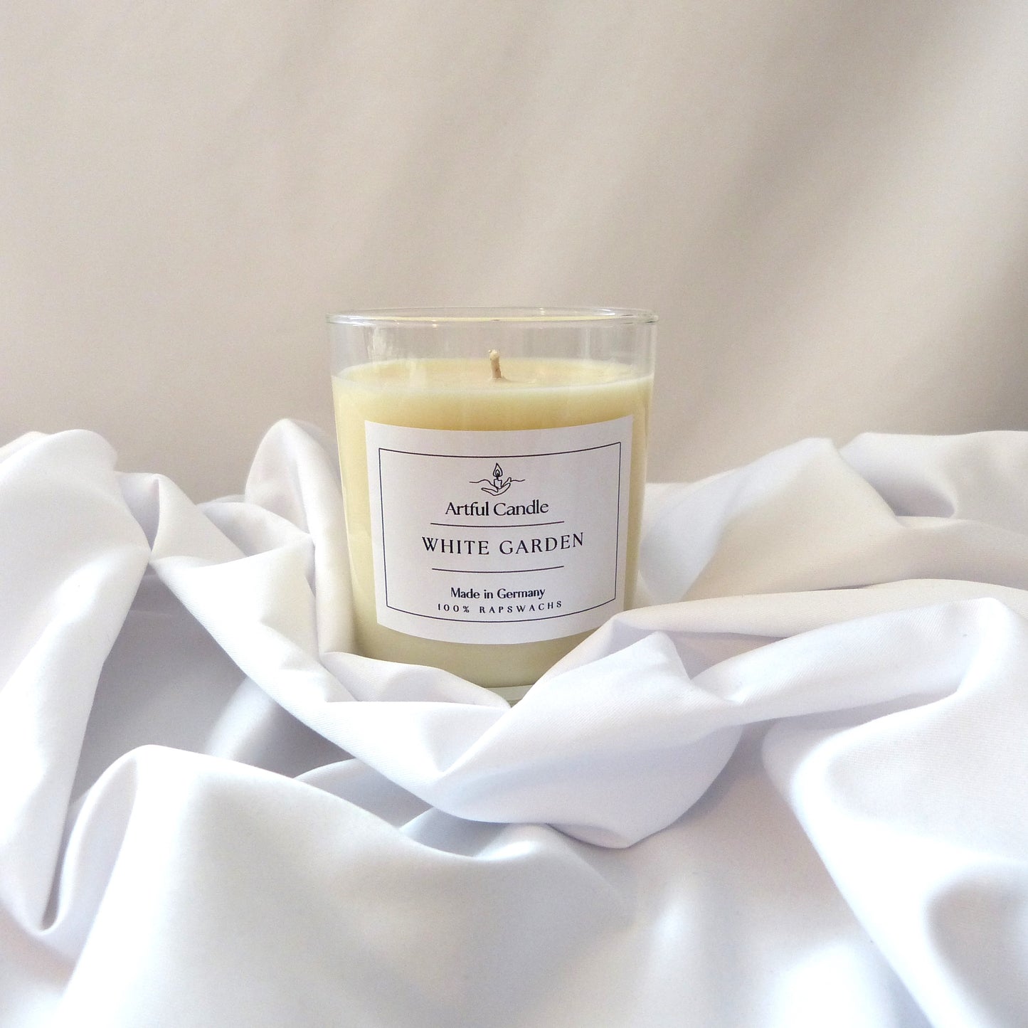 White Garden - Artful Candle